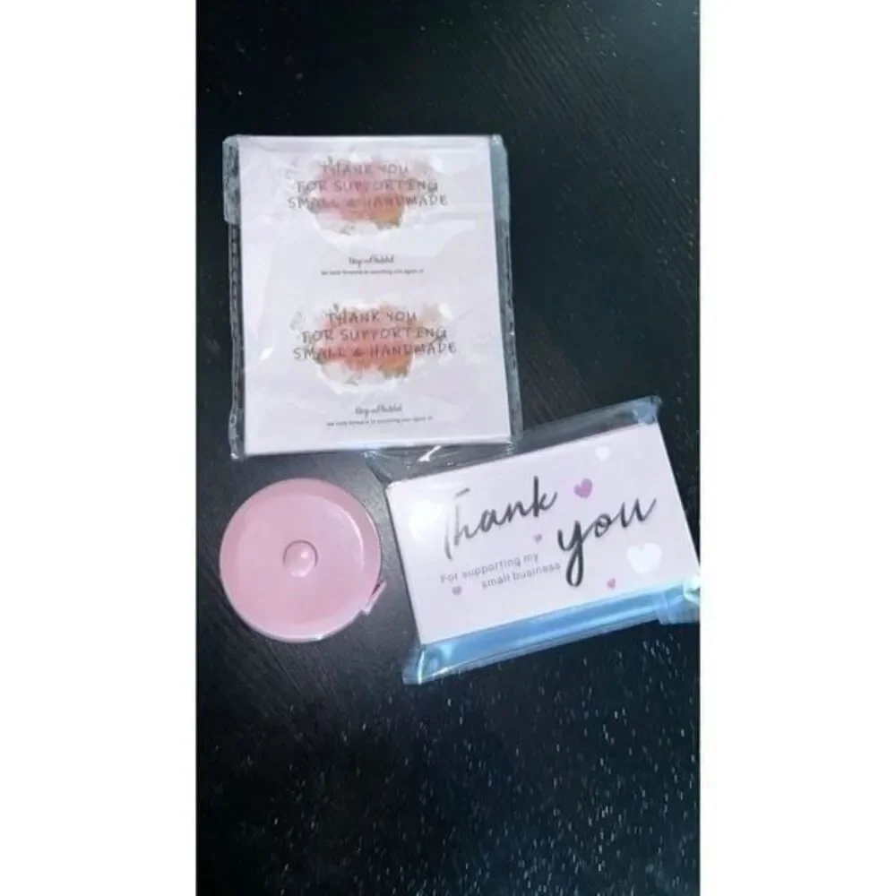 Thank you! Large stickers 50card50measuring tape 1, envelops(5) 106pc supplies